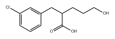 Benzenepropanoic acid, 3-chloro-α-(3-hydroxypropyl)- Structure