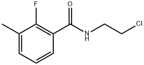 N-(2-Chloroethyl)-2-fluoro-3-methylbenzamide Structure