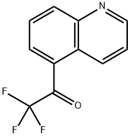 2,2,2-Trifluoro-1-(quinolin-5-yl)ethanone Structure