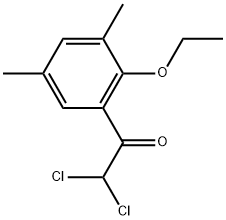 2,2-dichloro-1-(2-ethoxy-3,5-dimethylphenyl)ethanone Structure