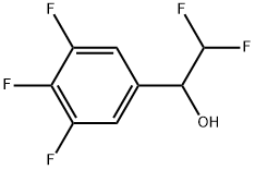 α-(Difluoromethyl)-3,4,5-trifluorobenzenemethanol Structure