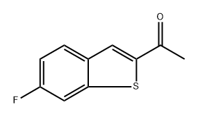 1-(6-fluoro-1-benzothiophen-2-yl)ethan-1-one Structure