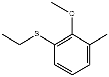 1-(Ethylthio)-2-methoxy-3-methylbenzene Structure