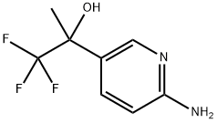 3-Pyridinemethanol, 6-amino-α-methyl-α-(trifluoromethyl)- 구조식 이미지