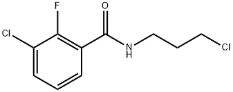 3-Chloro-N-(3-chloropropyl)-2-fluorobenzamide Structure