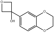 3-(2,3-dihydrobenzo[b][1,4]dioxin-6-yl)oxetan-3-ol Structure