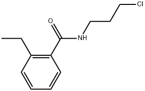 N-(3-Chloropropyl)-2-ethylbenzamide Structure