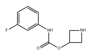 azetidin-3-yl N-(3-fluorophenyl)carbamate Structure