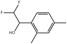 α-(Difluoromethyl)-2,4-dimethylbenzenemethanol Structure