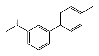 N,4'-Dimethyl-[1,1'-biphenyl]-3-amine Structure