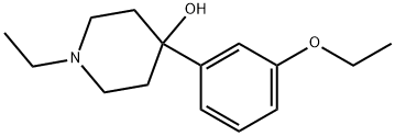 4-(3-Ethoxyphenyl)-1-ethyl-4-piperidinol Structure