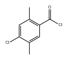 4-chloro-2,5-dimethylbenzoyl chloride Structure