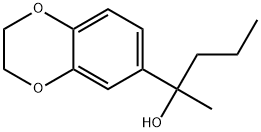 2,3-Dihydro-α-methyl-α-propyl-1,4-benzodioxin-6-methanol Structure