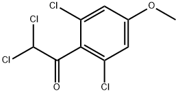 2,2-dichloro-1-(2,6-dichloro-4-methoxyphenyl)ethanone Structure