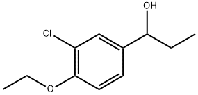 1-(3-chloro-4-ethoxyphenyl)propan-1-ol Structure