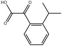 2-(2-isopropylphenyl)-2-oxoacetic acid Structure