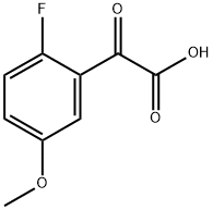 2-(2-fluoro-5-methoxyphenyl)-2-oxoacetic acid Structure