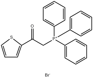 (α-Thienacyl)methyltriphenylphosphonium bromide Structure