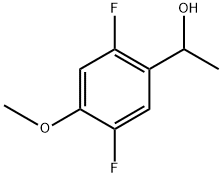 1-(2,5-Difluoro-4-methoxyphenyl)ethanol Structure