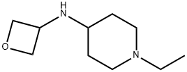 1-ethyl-N-(oxetan-3-yl)piperidin-4-amine Structure