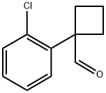 1-(2-chlorophenyl)cyclobutanecarbaldehyde Structure