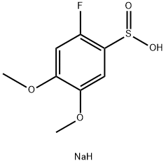 2-fluoro-4,5-dimethoxybenzenesulfinate 구조식 이미지