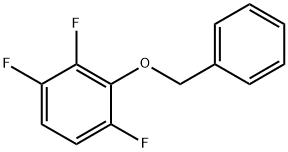 2-(Benzyloxy)-1,3,4-trifluorobenzene Structure