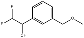 α-(Difluoromethyl)-3-(methoxymethyl)benzenemethanol Structure