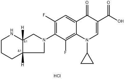 Moxifloxacin Related Compound A (HCl salt form) 구조식 이미지