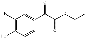 ethyl 2-(3-fluoro-4-hydroxyphenyl)-2-oxoacetate Structure