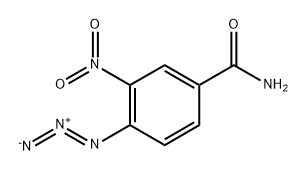 4-azido-3-nitrobenzamide Structure