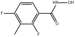 2,4-Difluoro-N-hydroxy-3-methylbenzamide Structure