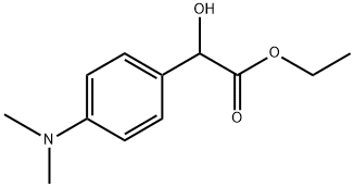 Ethyl 4-(dimethylamino)-α-hydroxybenzeneacetate Structure