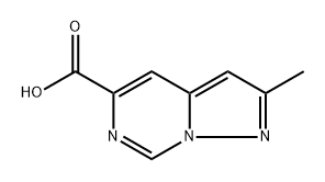 2-methylpyrazolo[1,5-c]pyrimidine-5-carboxylic acid 구조식 이미지