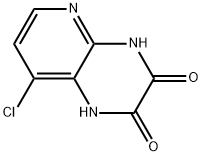 8-Chloro-1,4-dihydro-pyrido[2,3-b]pyrazine-2,3-dione Structure