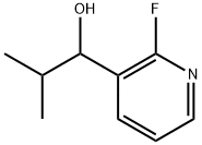 1-(2-fluoropyridin-3-yl)-2-methylpropan-1-ol Structure