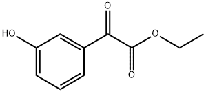 Benzeneacetic acid, 3-hydroxy-α-oxo-, ethyl ester Structure