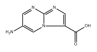 6-aminoimidazo[1,2-a]pyrimidine-3-carboxylic acid Structure