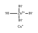 Zincate(2-), tetraiodo-, dicesium, (T-4)- (9CI) Structure