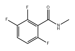 2,3,6-Trifluoro-N-methylbenzamide Structure