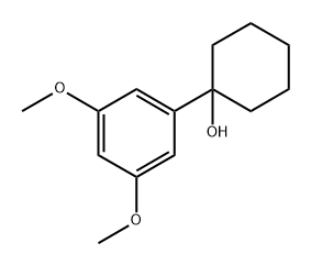 1-(3,5-dimethoxyphenyl)cyclohexanol Structure