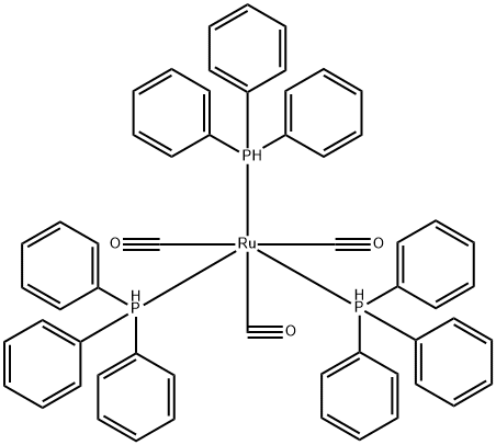 Tricarbonyltris(triphenylphosphine)ruthenium Structure