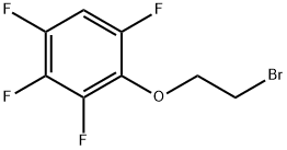 2-(2-Bromoethoxy)-1,3,4,5-tetrafluorobenzene Structure