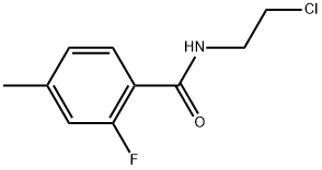 N-(2-Chloroethyl)-2-fluoro-4-methylbenzamide Structure