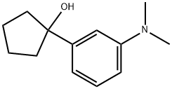 1-(3-(dimethylamino)phenyl)cyclopentanol Structure