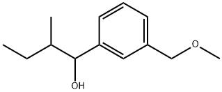 3-(Methoxymethyl)-α-(1-methylpropyl)benzenemethanol Structure