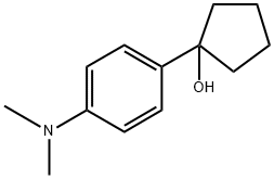 1-(4-(dimethylamino)phenyl)cyclopentanol Structure