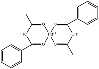 Palladium,bis(1-phenyl-1,3-butanedionato-kO1,kO3)- 구조식 이미지