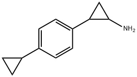 2-(4-Cyclopropylphenyl)cyclopropanamine 구조식 이미지