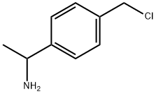 Benzenemethanamine, 4-(chloromethyl)-α-methyl- Structure